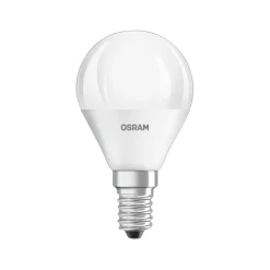 OSRAM LED-dråpe E14 4,9W Base P40 840 matt 3er Outlet