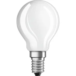 OSRAM LED-dråpepære E14 4 W dagslys matt| E14 Pærer|Led-Pærer