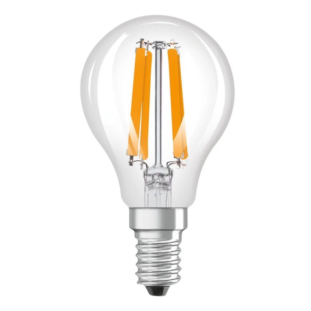 OSRAM LED-filamentpære dråpe E14 1,2W glødetråd 4000K 255lm| E14 Pærer