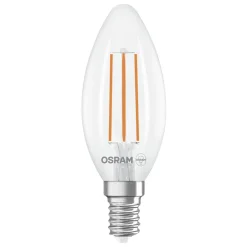 OSRAM LED-filamentpære E14 2,2W 4000K 470lm| E14 Pærer|Filament Pærer