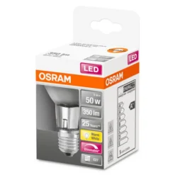 OSRAM LED-pære E27 6,4W PAR20 2 700 K dimbar Discount