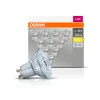 OSRAM LED-reflektor GU10 4,3W 2700 K 350lm 10er Outlet