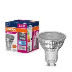 OSRAM LED-reflektorpære GU10 6,9W 36° 840 klar| Gu10 Pærer