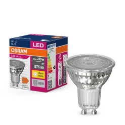 OSRAM LED-reflektorpære GU10 6,9W 36° 830 klar Sale