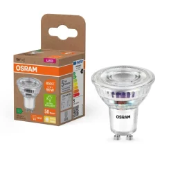 OSRAM LED-reflektorpære PAR16 reflektor GU10 4,7W 100° 2,700K| Gu10 Pærer|Led-Pærer