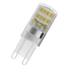 OSRAM LED-stiftpære G9 1,9W 2,700K klar 3 enheter| G9 Pærer|Led-Pærer