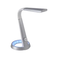 Paul Neuhaus Bill LED-skrivebordslampe, sølv| Kontorbelysning