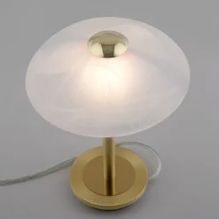 Paul Neuhaus Enova bordlampe, matt messing