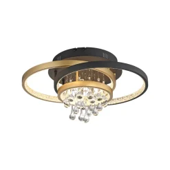 Paul Neuhaus LED-taklampe Rotazo, glass, CCT, dimbar| Led-Innendørs|Taklamper