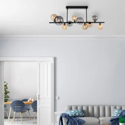 Paul Neuhaus Popsicle taklampe, glass, 85 cm lang, G9 Discount