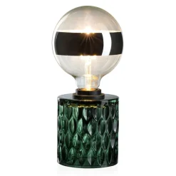 Pauleen Crystal Magic bordlampen av grønt glass New
