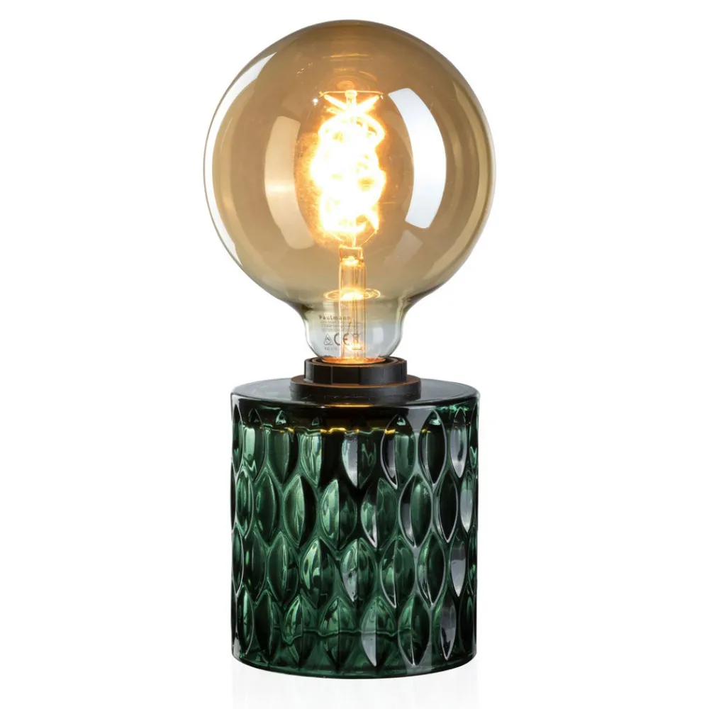 Pauleen Crystal Magic bordlampen av grønt glass New