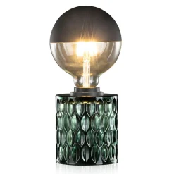 Pauleen Crystal Magic bordlampen av grønt glass New