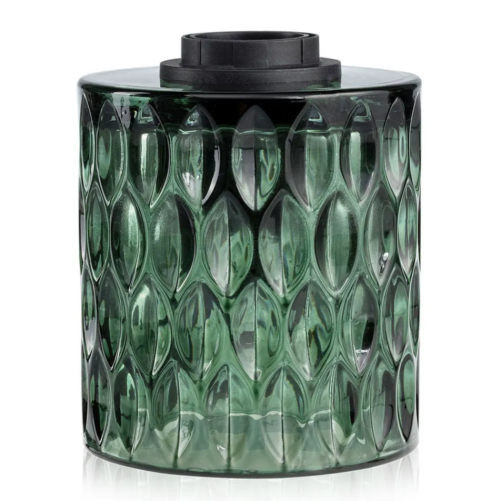 Pauleen Crystal Magic bordlampen av grønt glass New