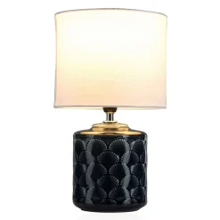 Pauleen Glowing Midnight bordlampe, hvit/blå| Bordlamper