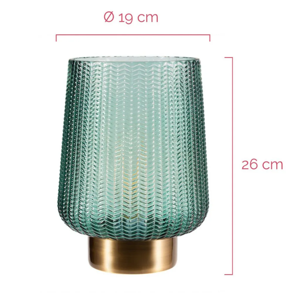 Pauleen Pretty Glamour E27-LED turkis/messing Sale