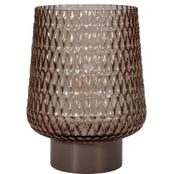 Pauleen Sparkling Glamour batteri grå trefot| Dekorasjonsbelysning|Bordlamper