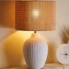 Pauleen Timber Glow bordlampe med bambusskjerm New
