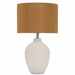 Pauleen Timber Glow bordlampe med bambusskjerm New