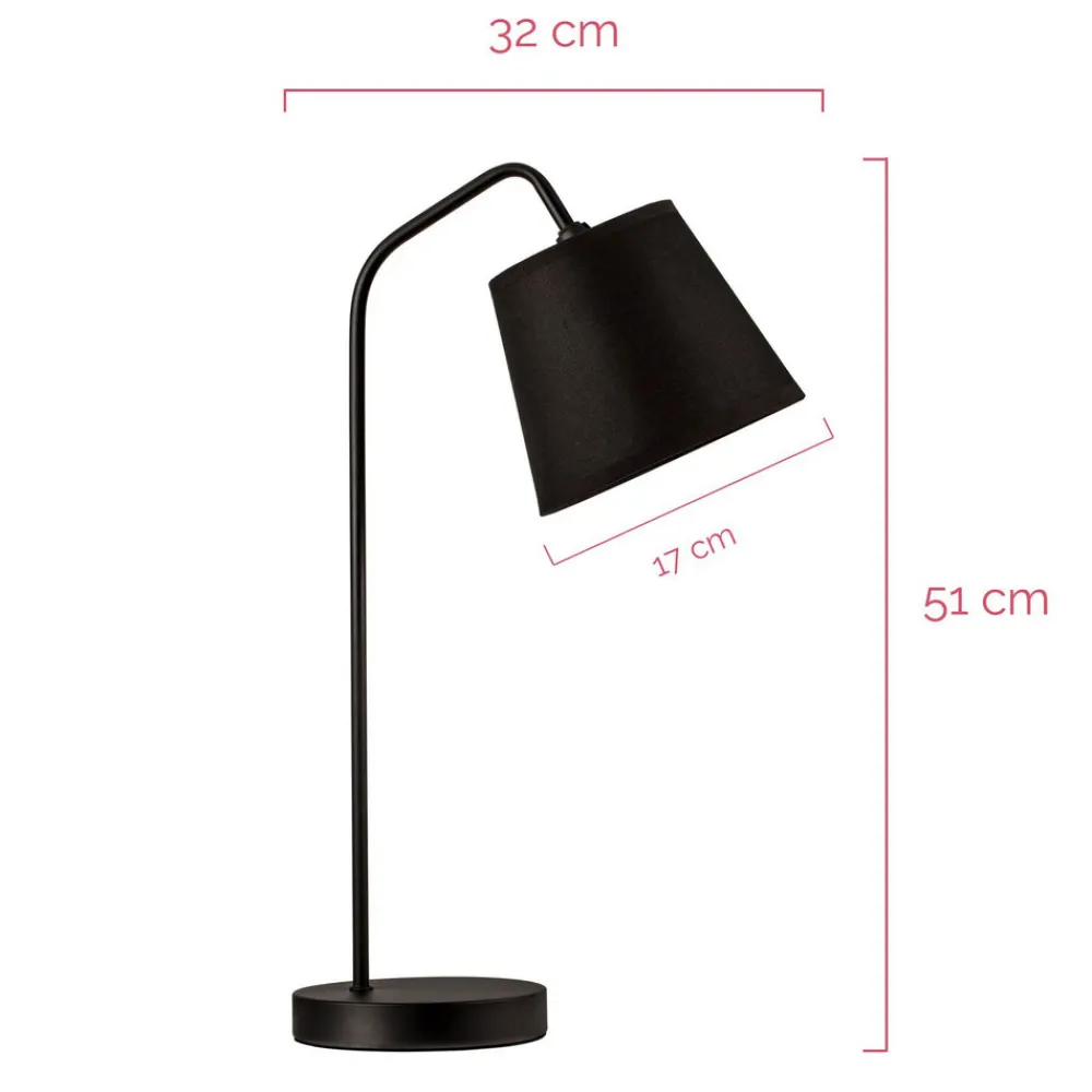 Pauleen True Elegance bordlampe helt i svart Sale