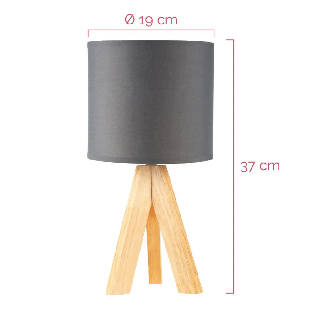 Pauleen Woody Love bordlampe med treramme Discount