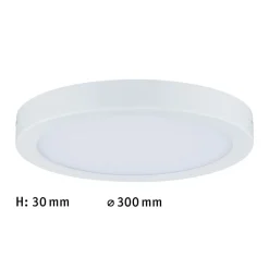 Paulmann Abia LED-panel Ø 30cm 4 000 K hvit| Kontorbelysning