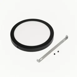 Paulmann Abia LED-panel Ø 30cm 2 700 K matt svart| Kontorbelysning|Led-Innendørs