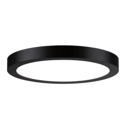 Paulmann Abia LED-panel Ø 30cm 4 000 K svart| Kontorbelysning