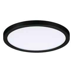 Paulmann Areo LED-panel rund svart 3000K Ø17,5 cm| Downlights