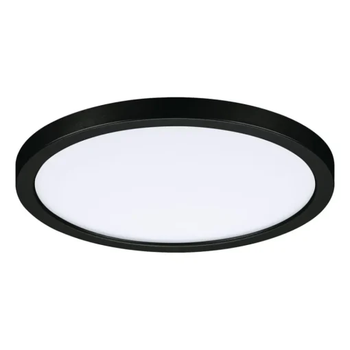 Paulmann Areo LED-panel rund svart 3000K Ø17,5 cm| Downlights