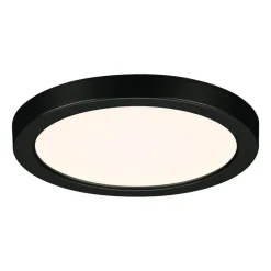 Paulmann Areo LED-panel rund svart 3000K Ø11,8cm Sale