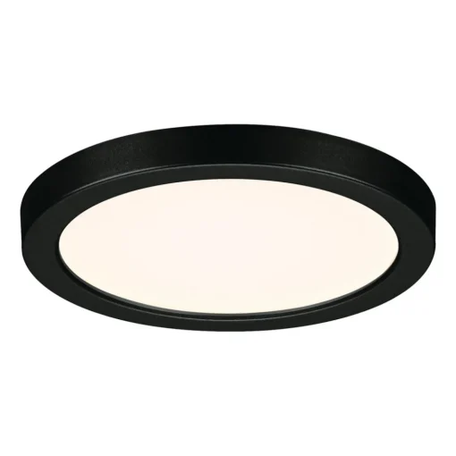 Paulmann Areo LED-panel rund svart 3000K Ø11,8cm Sale