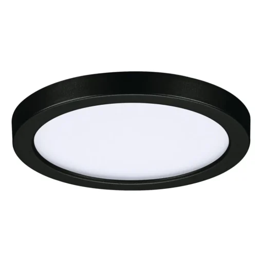Paulmann Areo LED-panel rund svart 3000K Ø11,8cm Sale