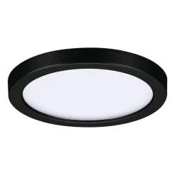 Paulmann Areo LED-panel rund svart 4000K Ø11,8cm Outlet