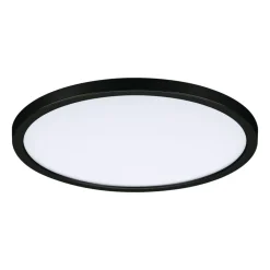 Paulmann Areo Panel dimtowarm rund svart Ø23cm| Kontorbelysning|Downlights
