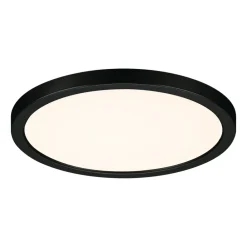 Paulmann Areo Panel dimtowarm rund svart Ø17,5 cm Outlet