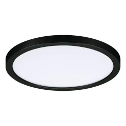 Paulmann Areo Panel dimtowarm rund svart Ø17,5 cm Outlet