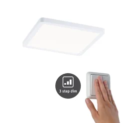 Paulmann Areo panel 3stepdim kant 840 hvitt 17,5cm| Downlights