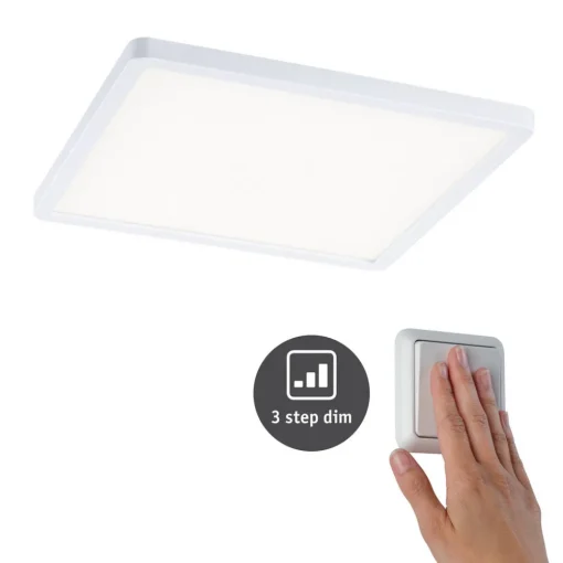 Paulmann Areo panel 3stepdim kant 840 hvitt 23cm