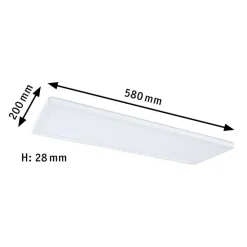 Paulmann Atria Shine on/off hvit bryter 58x20| Butikkbelysning