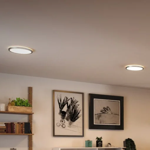 Paulmann Atria Shine Panel av/på krom 830 Ø19cm Discount