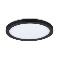 Paulmann Atria Shine Panel on/off svart 830 Ø19cm Outlet