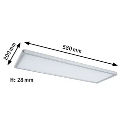 Paulmann Atria Shine panel dim krom RGBW 58x20 Online