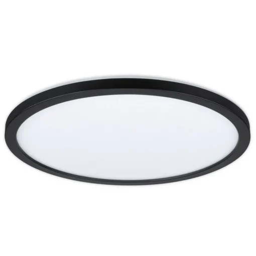 Paulmann Atria Shine Panel av/på svart 840 Ø29cm| Kontorbelysning