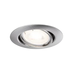 Paulmann Base downlight i 10-er-sett jern New