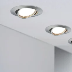 Paulmann Base LED-downlight 3er-sett, jern| Downlights