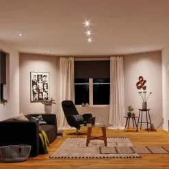 Paulmann Base LED-downlight 3er-sett, jern| Downlights