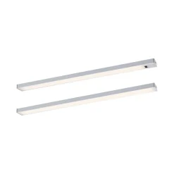 Paulmann benkbelysning Inline 2-pak startpakke krom 35 cm 830 New