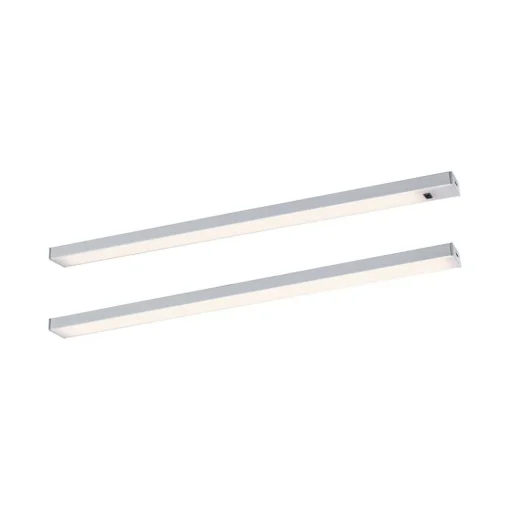 Paulmann benkbelysning Inline 2-pak startpakke krom 35 cm 830 New