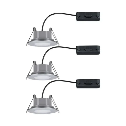 Paulmann Calla svingbar on/off 9cm 840 3 krom| Taklamper Utendørs|Downlights